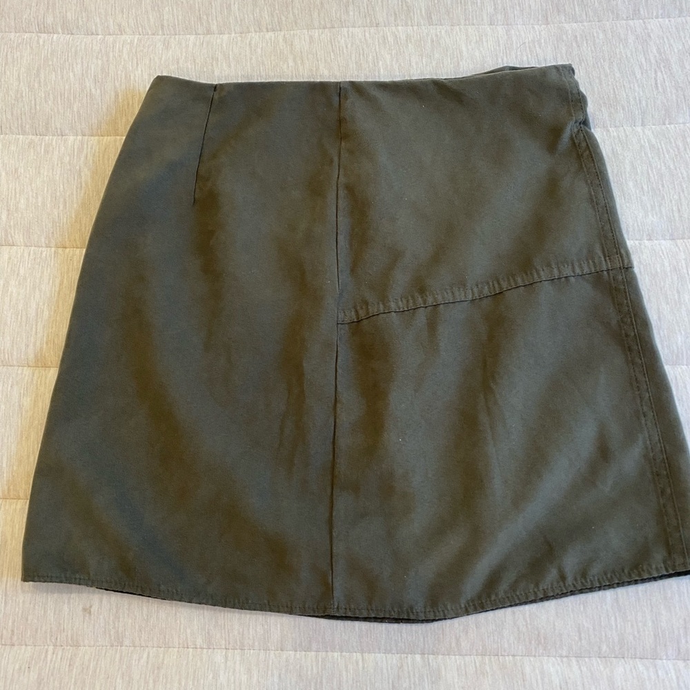 Green skirt